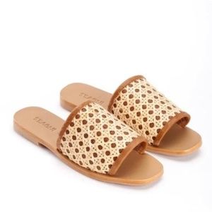 St. Agni Henni Rattan Sandals